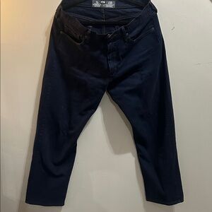 Men's Deep Blue Relaxed Fit Jeans